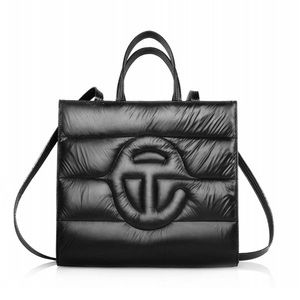 Telfar x Moose Knuckles Puff Shopper Tote Medium Black